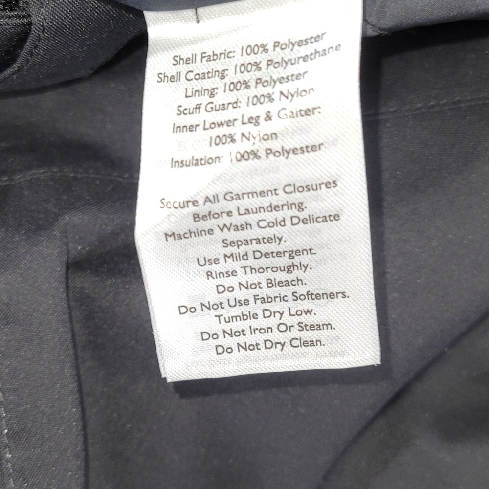 Eddie Bauer WeatherEdge Pro Snow Pants Womens Medium Black Insulated Ski Slopes - Picture 5 of 15